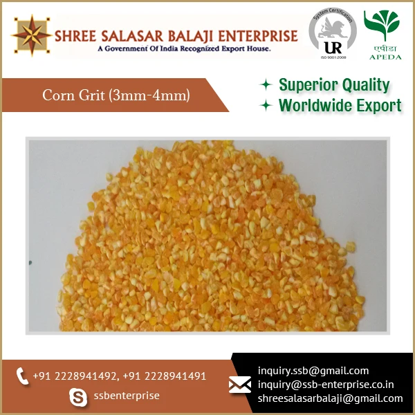 
Corn Grits Broken for Bird Feed 