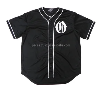 womens black baseball jersey