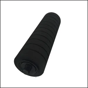rubber coated idler roller (22)