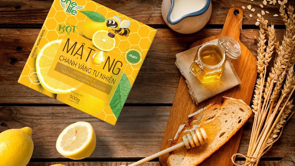 organic honey lemon powder