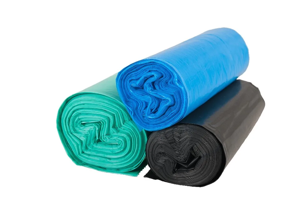 Heavy Duty Trash Bags Individually Folded,42 65 Gallon,3 Mil