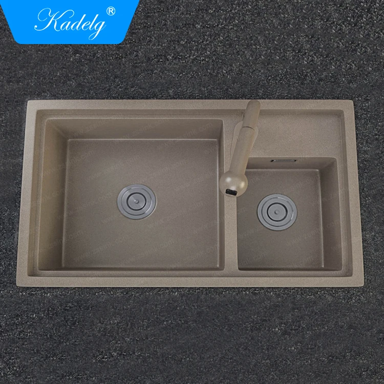 Luxury Granite Double Bowl Kitchen Sink