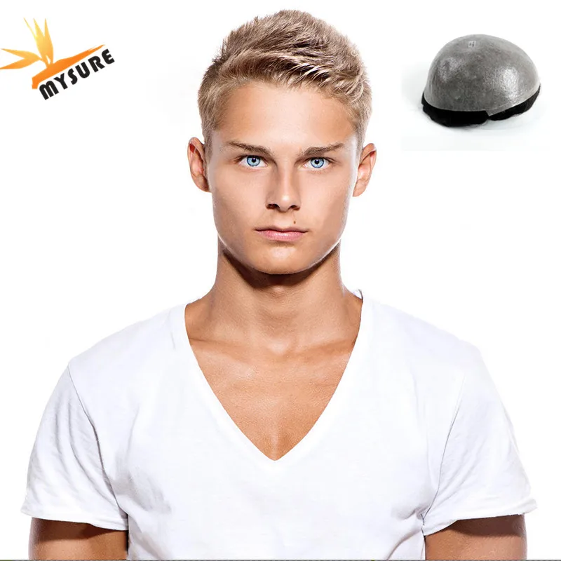 

human hair toupee super thin skin asian toupee men's toupee mono PU