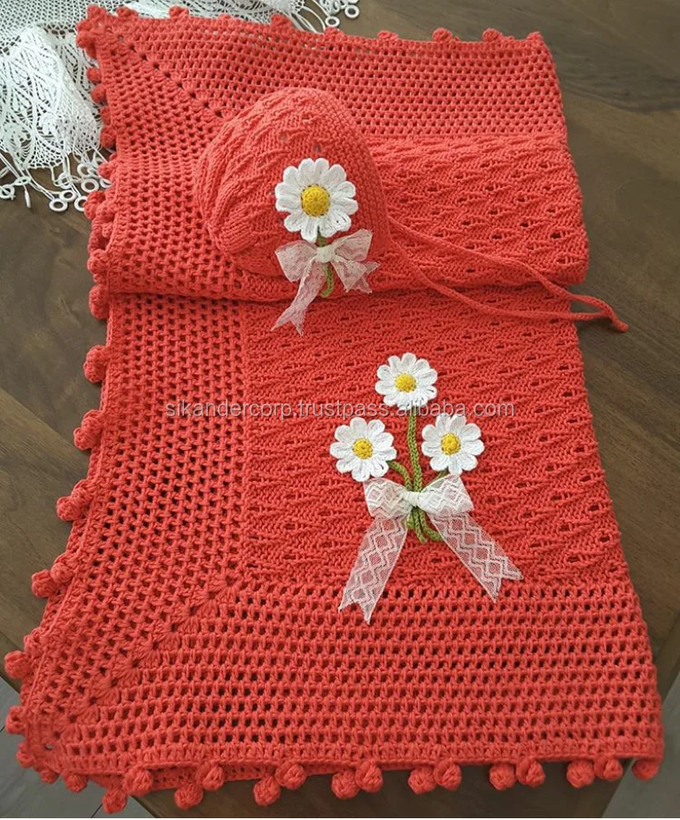 
Crochet Handmade Baby Blanket 