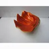Beautiful Shiny orange Scallop Shell with silver covered, new arrival of natural souvenir now on sale