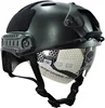 IDEAL Military PJ Type Lightweight Tactical Safety Fast Helmet with goggles for Outdoor Airsoft Paintball CS Game