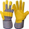 Leather Work Gloves - Split Leather Design - Heavy Duty Industrial Safety Gloves Men & Women/Perfect for Mechanics/Welding/ Gard