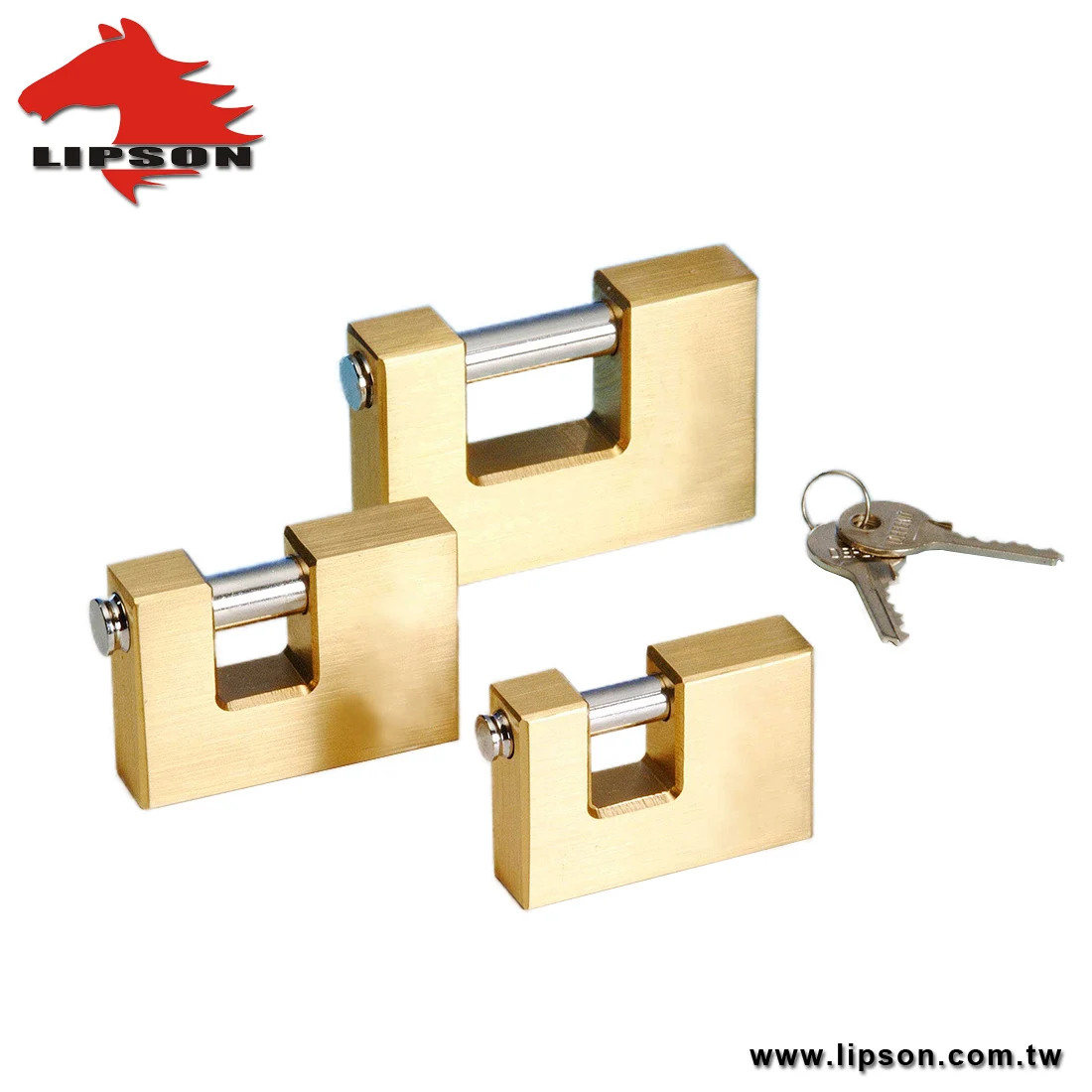 75mm Hardened Shackle Tubular Key Brass Rectangular Padlock Buy Brass