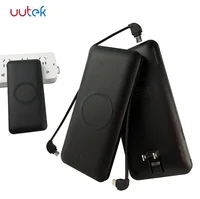 

USA Free shipping powerbank 5000mAh with Qi wireless charger UUTEK RSQ3-AW