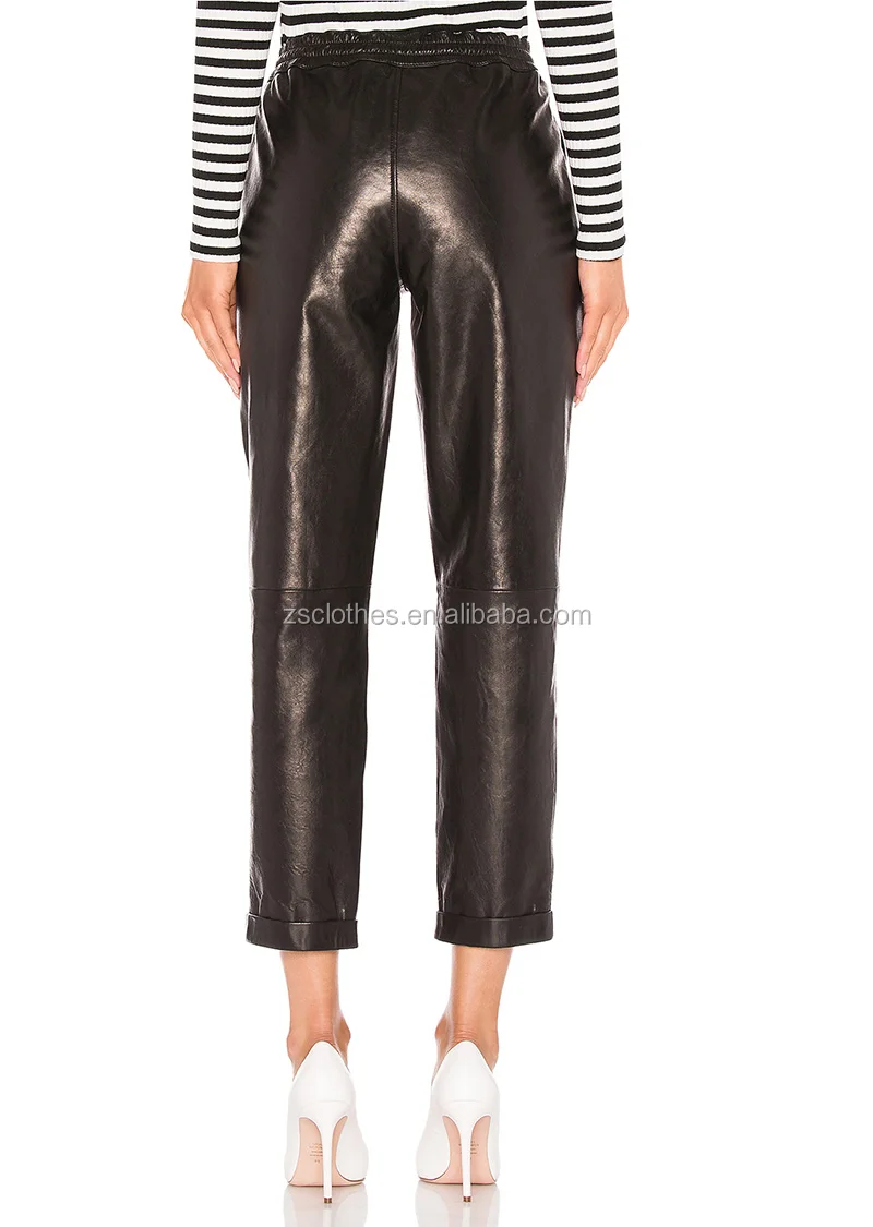 new look leather trousers