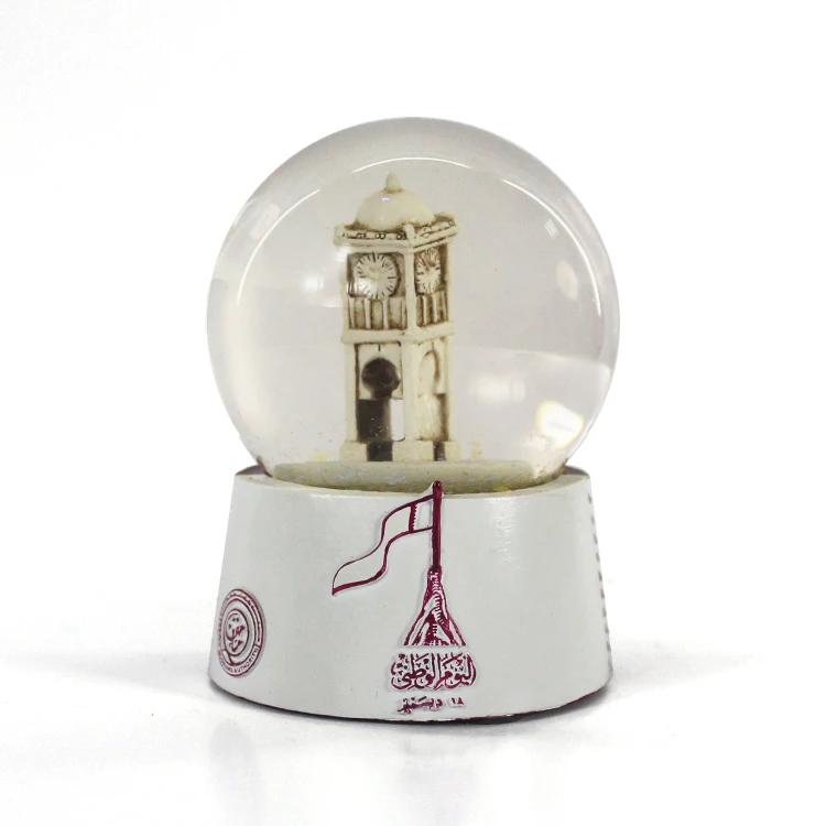 Oem Souvenir Gift Qatar Lighthouse Snow Globes - Buy Miniature Snow ...