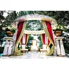 Wedding Double Pole Fiber Mandap, Outdoor Wedding Double Pillar Mandap, Stunning Roman Pillars Wedding Mandap