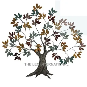 Tree Metal Wall Art Decor