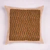 Indian Wholesale Brown Peach Printed 100% Cotton Velvet Cushion Cover Jaipur Decore Pillow Cover
