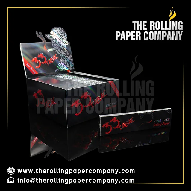 
Custom Logo Printed Smoking Paper for Rolling Tobacco 