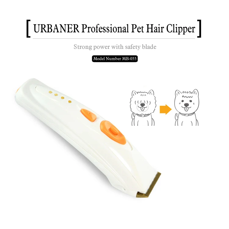 Pet Hair Clipper Electric Rechargeable Type【URBANER】MB-055