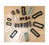 Black, White, Color, Plastic POM NYLON Loops, Rectangle rings