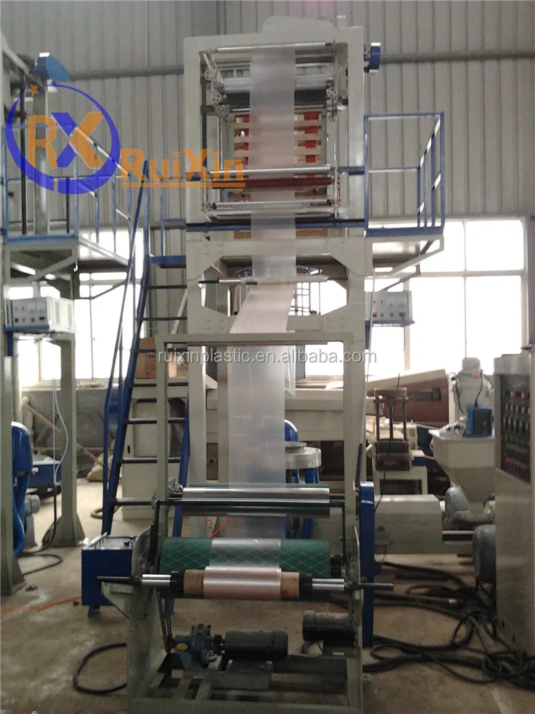 Single Layer Rotary Diehead Plastic Film Blowing Machine Price Buy