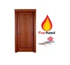 Fire Rated Wood Door 30-60-90 minute fr interior doors with certificate from turkish manufacturer
