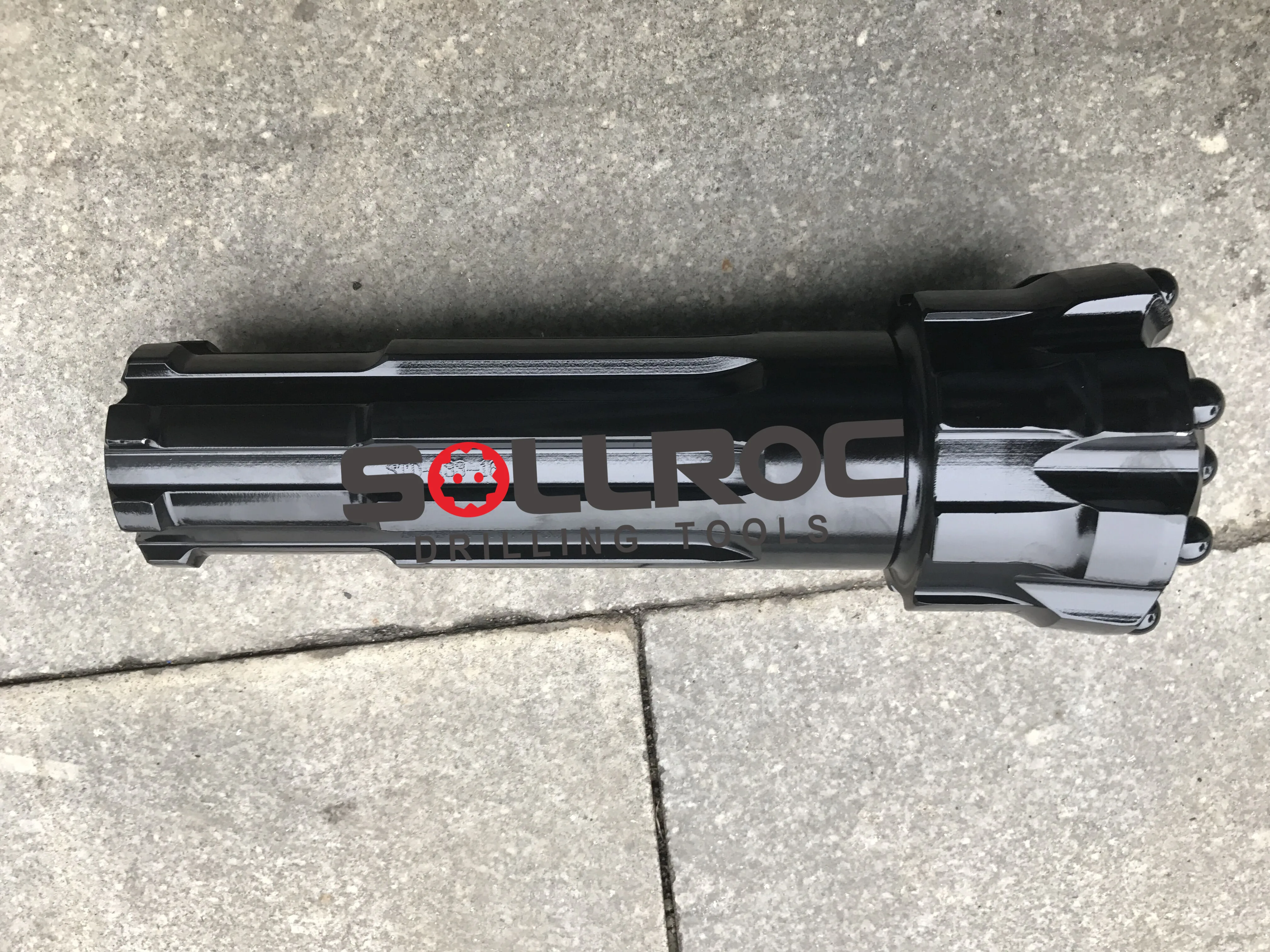 SOLLROC SRC040 120mm 5 Inch RC Rock Drill Hammer for Mining and Exploration Made of Carburized Steel