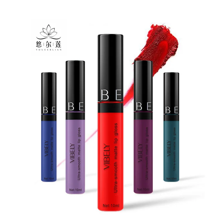 

2019 wholesale selling 29 color matte velvet matte lip gloss liquid lipstick lipstick