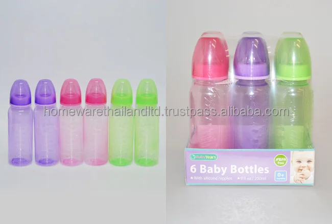 round baby bottle