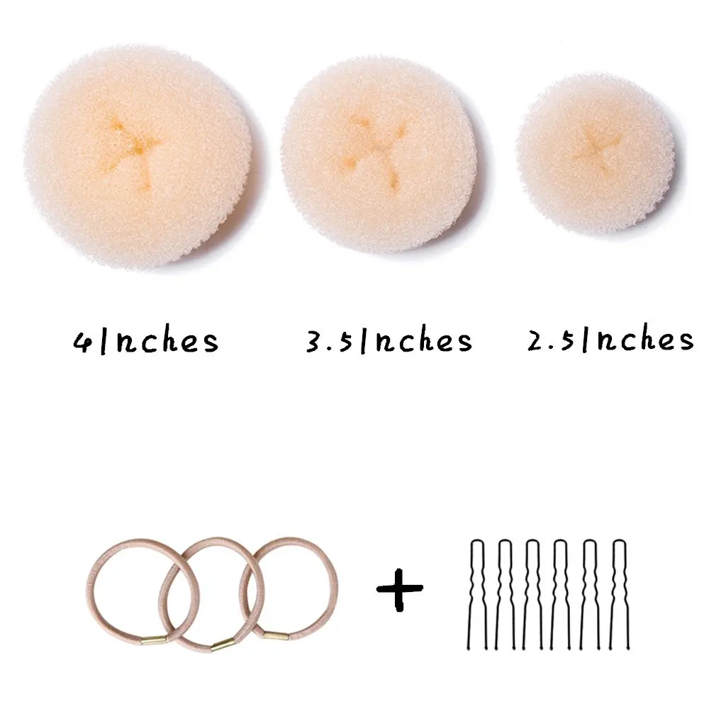 Buy Bawyu 3 Pieces Hot Buns Sock Bun Donut Hair Bun Maker For Hair