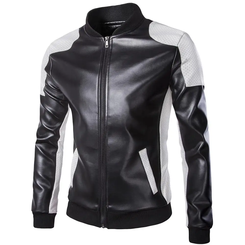 Extreme Winter Pure Leather Jacket/mens Leather Jacket Wool Collar/fly ...