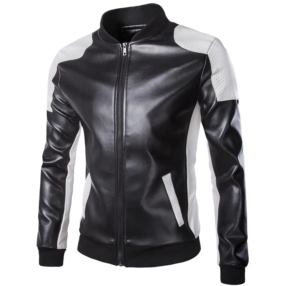 Extreme Winter Pure Leather Jacket/mens Leather Jacket Wool Collar/fly