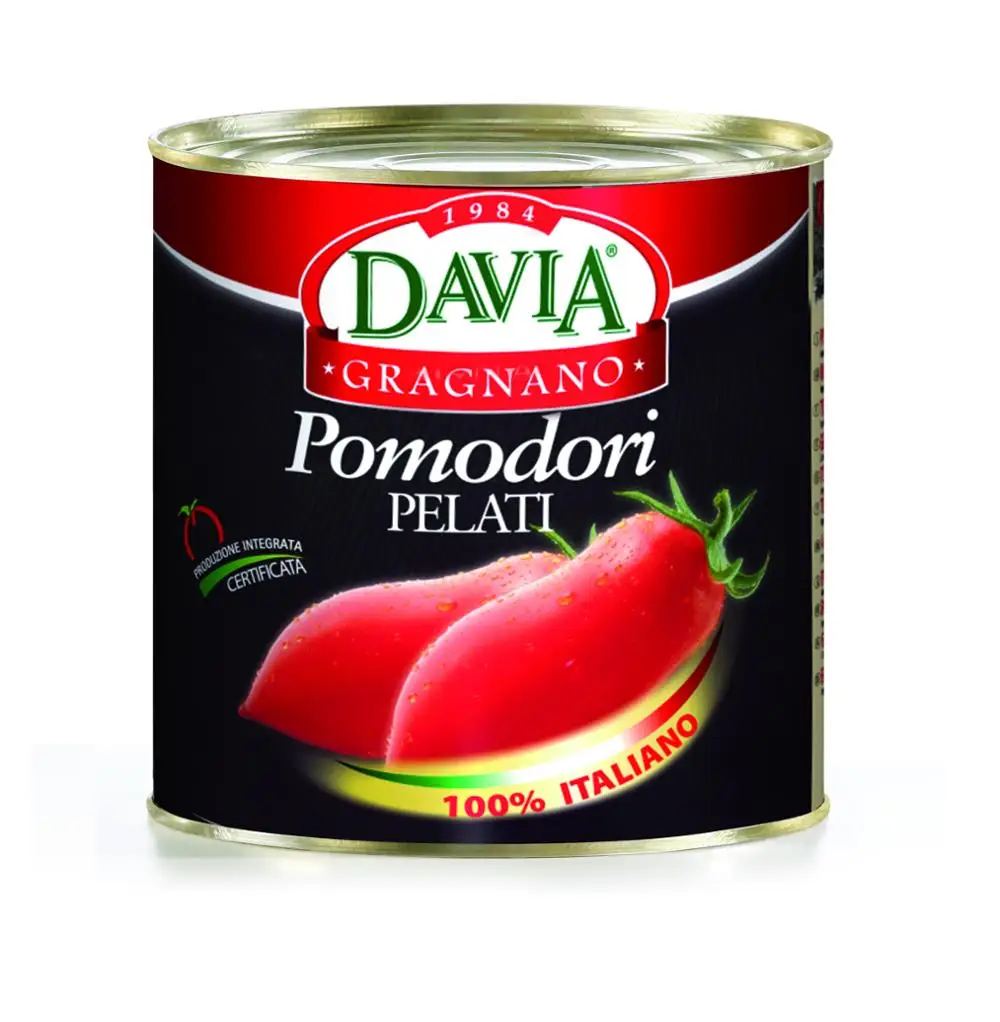 
Italian Whole peeled tomato in can   6 x 2,5 kg 