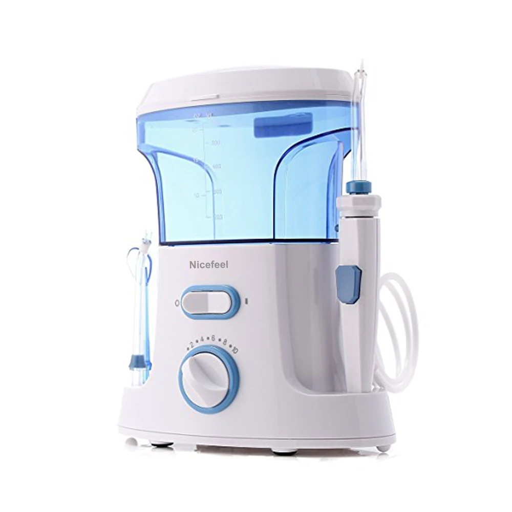 
Professional Water Dental Flosser for Home & Travel - Leak-Proof Electric Quiet Design Oral Irrigator with7 Interchangeable Nozz 