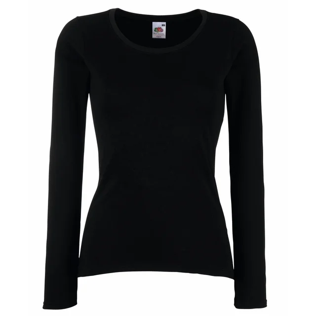 black spandex long sleeve shirt