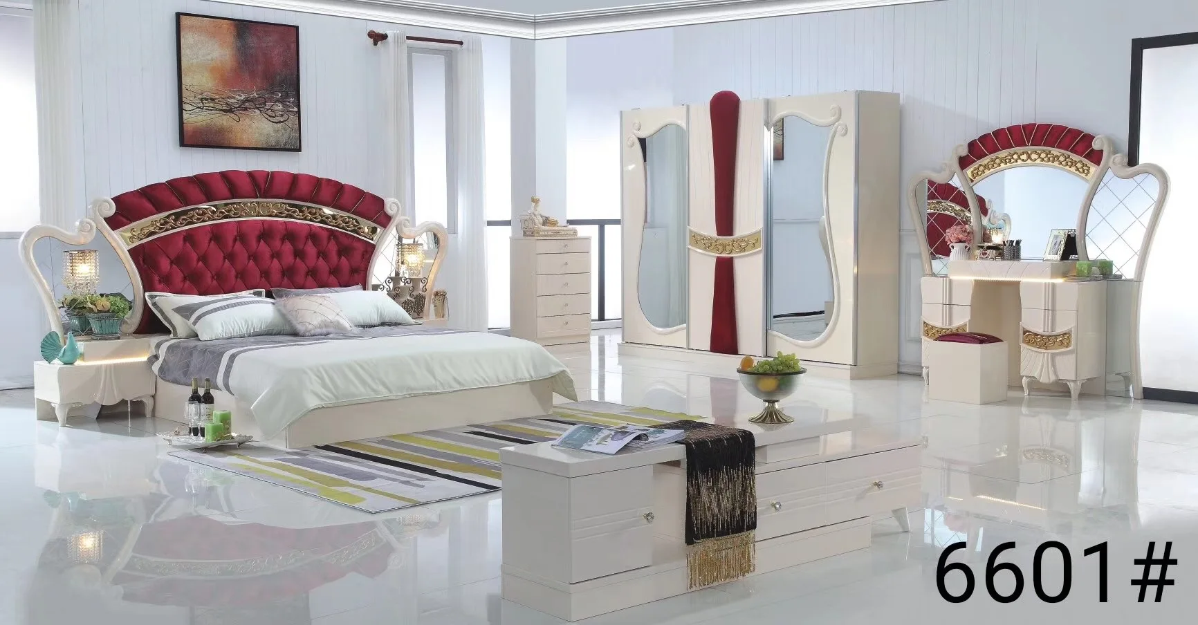 Дубайская спальня мебель код 809