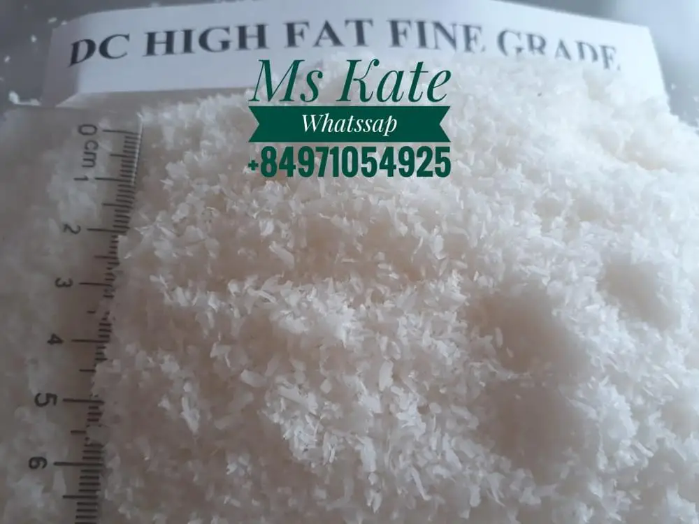 
VIETNAM ORGANIC DESICCATED COCONUT POWDER HIGH FAT 
