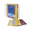 Factory Price Custom 3 Hole Ring Binder File Folder A4 Color Pocket Divider
