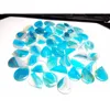 Natural Designer Banded Agate Pear Cabochon Stone