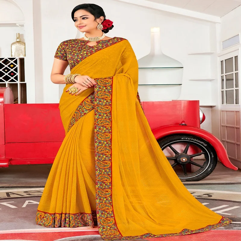 Popular Linen Patch Border Party Wear Saris and Linen Patch Border  Partywear Sarees online shopping