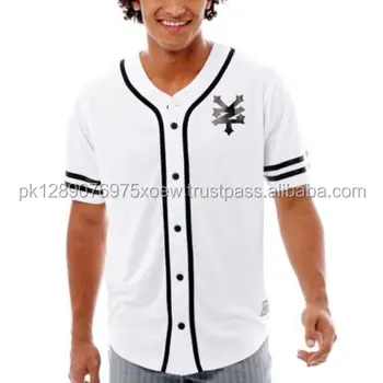 White Custom Made Baseball Jersey 