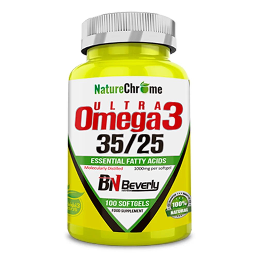 
Ultra Omega 3   35/25. 100 softgels. Beverly Nutrition 