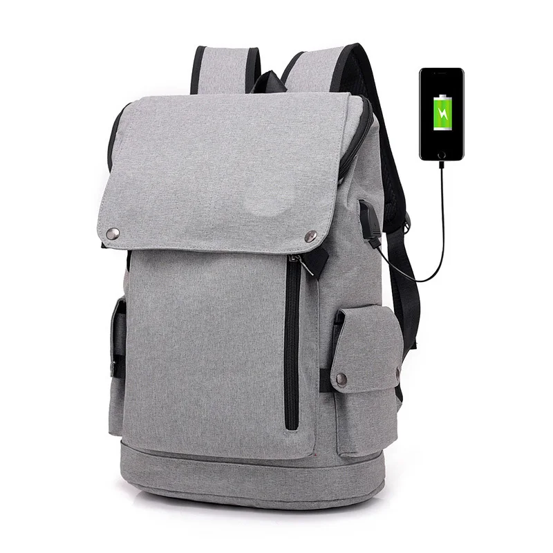 

Android telphone apple charging backpack phone custom usb bag, Blue/customized