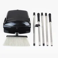 

Amazon Top Seller 2019 Extension Telescopic Broom Handle Kitchen Folding Windproof Broom And Dustpan Set With Lid