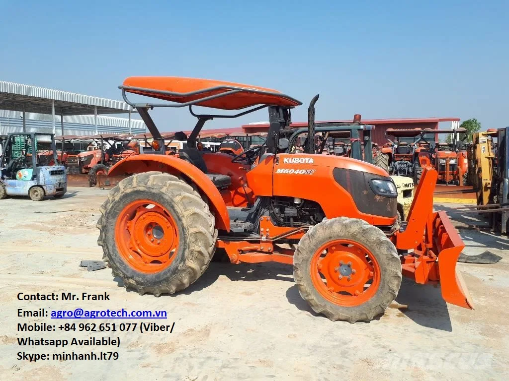 KUBOTA VIETNAM Tractor M6040SU new model, View kubota Tractor, Kubota
