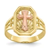Christian Gold Ring - 2019 summer jewelry collection available in Silver, Gold or alloy, Latest Jesus Jewelry Gold Stainless St