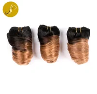 

PEARLCOIN WHOLESALE FACTORY PRICE Short Bob Human Hair Weave Two Tone Brazilian Hair Bundle Extension Bob Hair Ombre Vendor