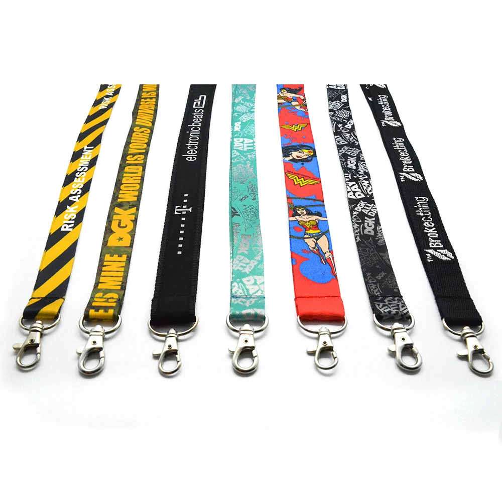 Custom Printed Keychain Card Holder Badge Breakaway Neck Retractable