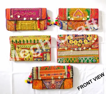 Wholesale Vintage Handmade Coin Purse Indian Vintage Wedding Purse