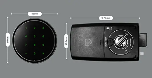 Keywe Bluetooth Smart Door Lock Buy Smart Door Lock Bluetooth Door Lock Bluetooth Smart Door Lock Product On Alibaba Com
