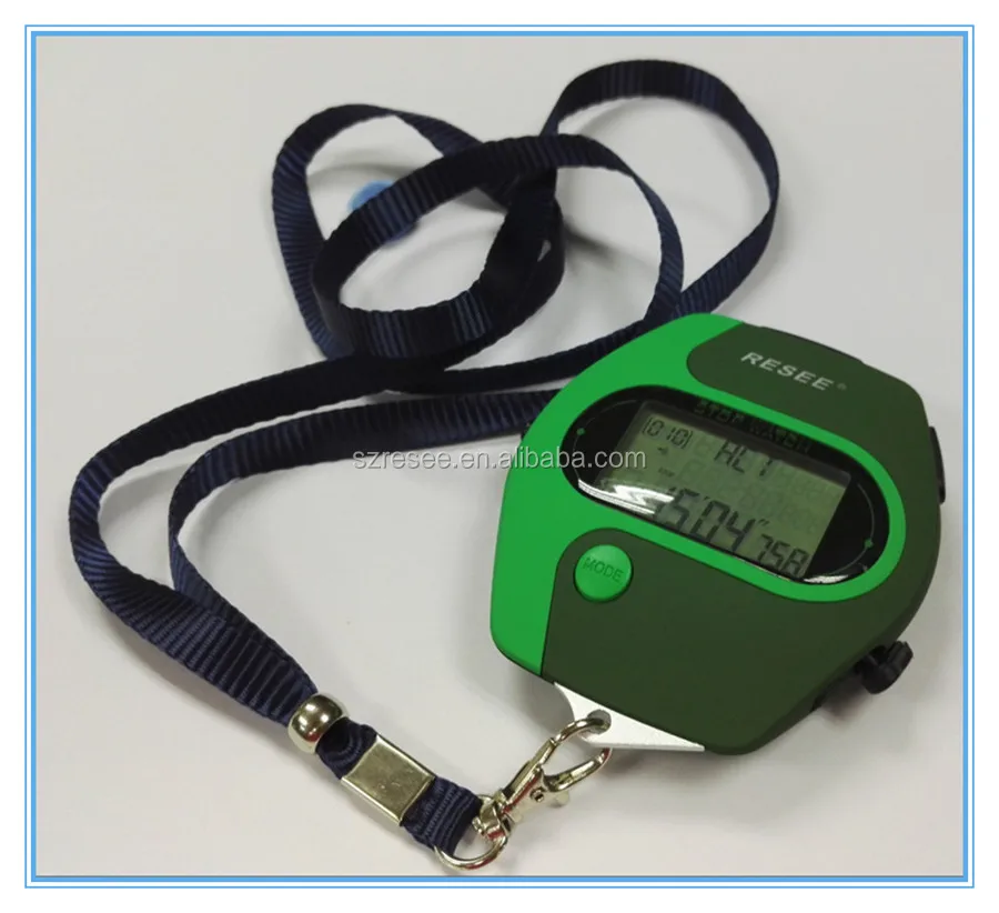 Recycling Rechargeable Builtin Lithium Battery Custom Stopwatch For
