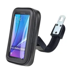 Waterproof Motorcycle & Bicycle Phone Holder Earphone Hole