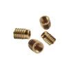Free Sample Brass Multi Unheaded Insert Nut Bolt